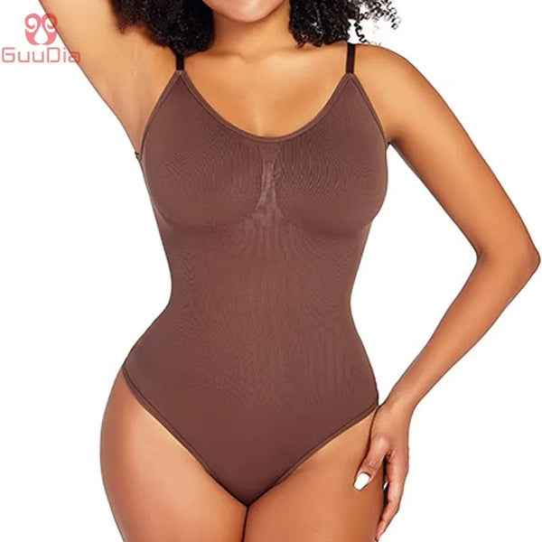 Sleek Compression Bodysuit Shaper Jumpsuit